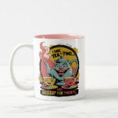 Tasse 2 Couleurs Tea and Gossip (Gauche)
