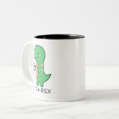 Tasse 2 Couleurs Tea-rex (Devant gauche)