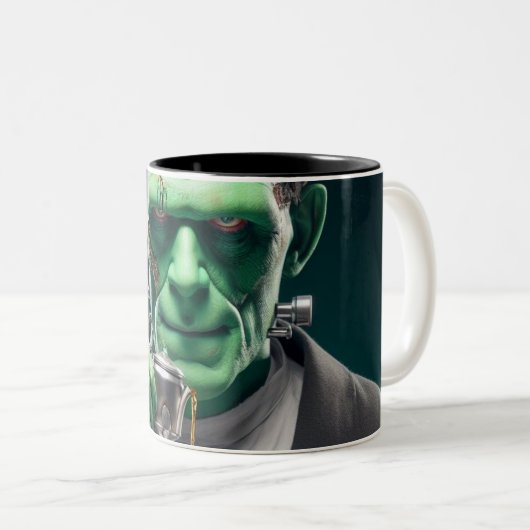 Tasse 2 Couleurs Tea Time Frankenstein (Devant droit)