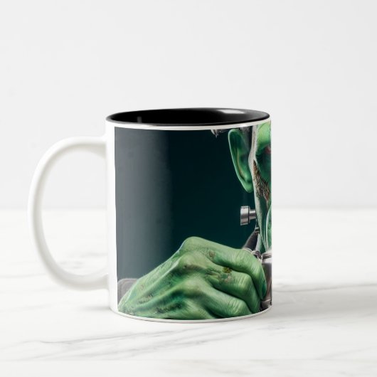Tasse 2 Couleurs Tea Time Frankenstein (Gauche)