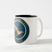 Tasse 2 Couleurs Team D – AF.RO Ascendancy Emblem | Elite Rising Le (Devant droit)