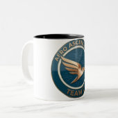 Tasse 2 Couleurs Team D – AF.RO Ascendancy Emblem | Elite Rising Le (Devant gauche)