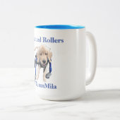 Tasse 2 Couleurs #TeamMila (Devant droit)