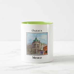 Tasse 2 Couleurs Téâtre élégant Macedonio Alcala à Oaxaca