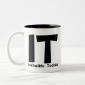 Tasse 2 Couleurs Techie invincible (Gauche)