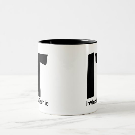 Tasse 2 Couleurs Techie invincible (Centre)
