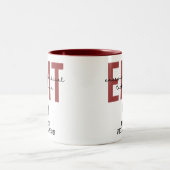 Tasse 2 Couleurs Technicien Médicale d'urgence EMT personnalisé (Centre)