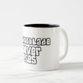 Tasse 2 Couleurs Technoblade ne meurt jamais (Devant droit)