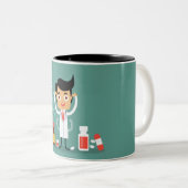 Tasse 2 Couleurs Technologie pharmaceutique Ne me parlez pas Je com (Devant droit)