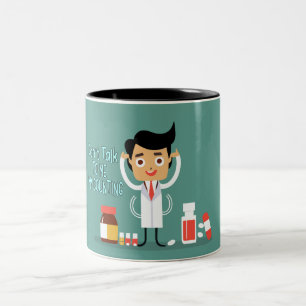 Tasse 2 Couleurs Technologie pharmaceutique Ne me parlez pas Je com