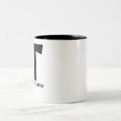 Tasse 2 Couleurs Technologies Informatiques Invincibles. (Centre)