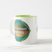 Tasse 2 Couleurs Technorati vs Ignorati (Devant gauche)