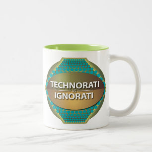 Tasse 2 Couleurs Technorati vs Ignorati