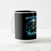 Tasse 2 Couleurs TechTwat (Devant gauche)