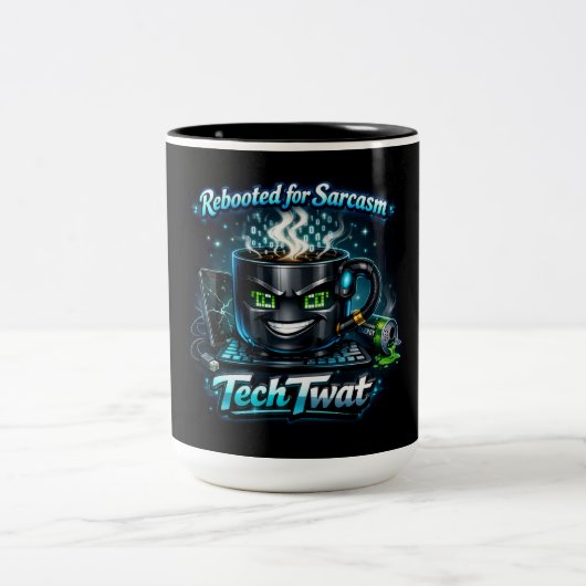 Tasse 2 Couleurs TechTwat (Centre)