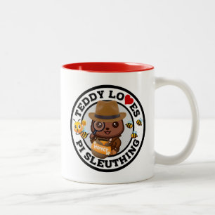 Tasse 2 Couleurs Teddy aime PI Dormir pour le miel