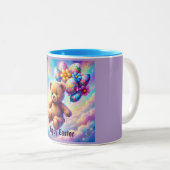 TASSE 2 COULEURS TEDDY BEAR FLOATING ~   (Devant droit)