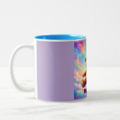 TASSE 2 COULEURS TEDDY BEAR FLOATING ~   (Gauche)