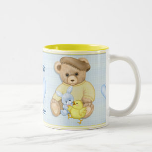 Tasse 2 Couleurs Teddy Boy - Musique de Pâques