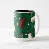 Tasse 2 Couleurs Tee Time Golf (Devant droit)