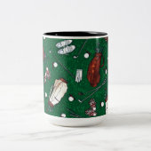 Tasse 2 Couleurs Tee Time Golf (Centre)