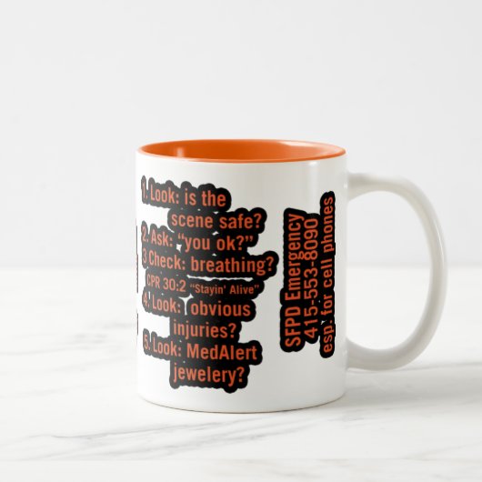 Tasse 2 Couleurs Tehs (Droit)