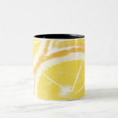 Tasse 2 Couleurs Teinture Abstraite de citron à tarte (Centre)