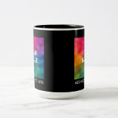 Tasse 2 Couleurs Télécharger Ajouter une image personnelle Photo So (Centre)