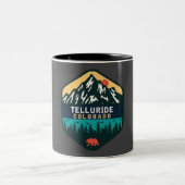 Tasse 2 Couleurs Telluride Colorado (Centre)