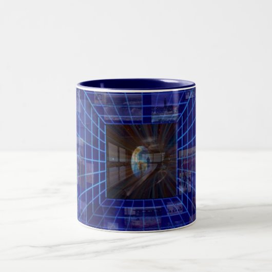 Tasse 2 Couleurs Temps (Centre)