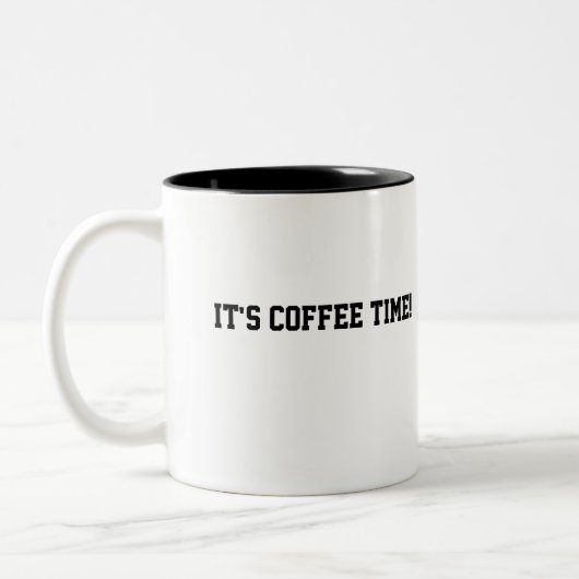 Tasse 2 Couleurs Temps de café (Gauche)
