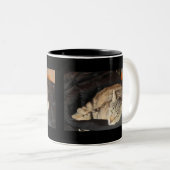Tasse 2 Couleurs Temps De Lutte Pour Indigo (Devant droit)