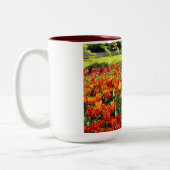 TASSE 2 COULEURS TEMPS DE TULIPE (Gauche)