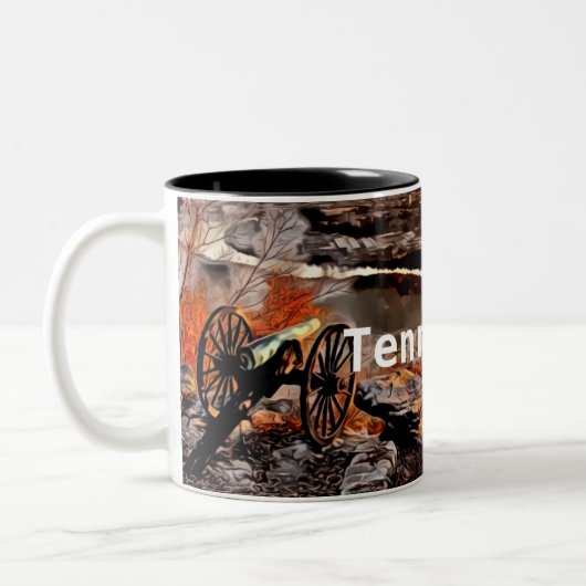 Tasse 2 Couleurs Tennessee (Gauche)