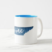 Tasse 2 Couleurs Tennessee Home Wood Grain (Devant droit)