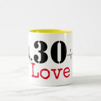 Tennis 30e Anniversaire balle de tennis et numéro 