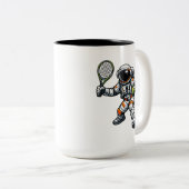Tasse 2 Couleurs Tennis Astronaute (Devant droit)