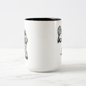Tasse 2 Couleurs Tennis Astronaute (Centre)