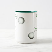 Tasse 2 Couleurs Tennis de table Ping-pong (Centre)