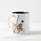 Tasse 2 Couleurs Tension délicate de Kandinsky (Devant gauche)