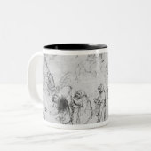 Tasse 2 Couleurs Tentation de St Anthony (Devant gauche)