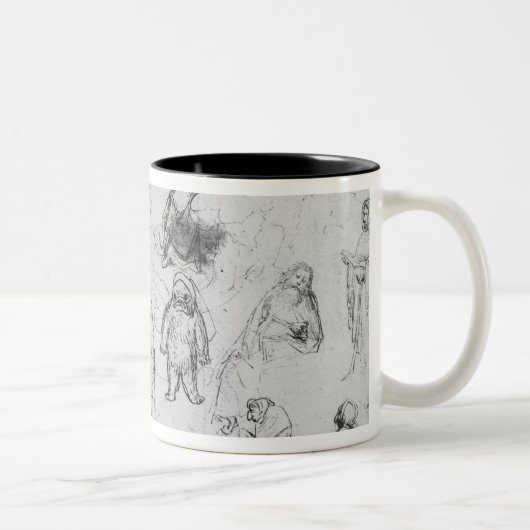 Tasse 2 Couleurs Tentation de St Anthony (Droit)