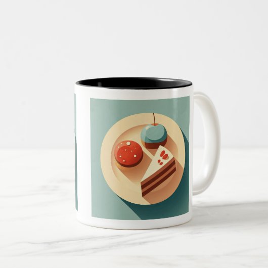 Tasse 2 Couleurs Tentations douces (Devant droit)