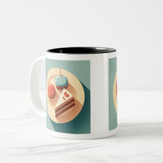 Tasse 2 Couleurs Tentations douces (Devant gauche)