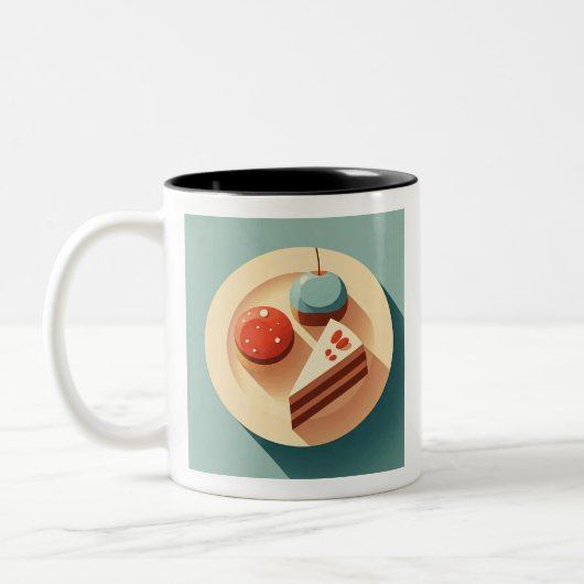 Tasse 2 Couleurs Tentations douces (Gauche)