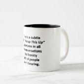 Tasse 2 Couleurs Terminons-en (Devant droit)