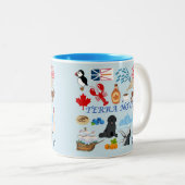 Tasse 2 Couleurs Terra Nova Terre-Neuve (Devant droit)