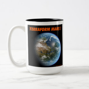 Tasse 2 Couleurs Terraforme Mars