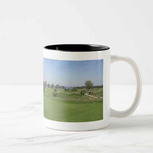 Tasse 2 Couleurs Terrain de golf de RiverWinds (Droit)