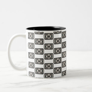 Tasse 2 Couleurs terrain de hockey